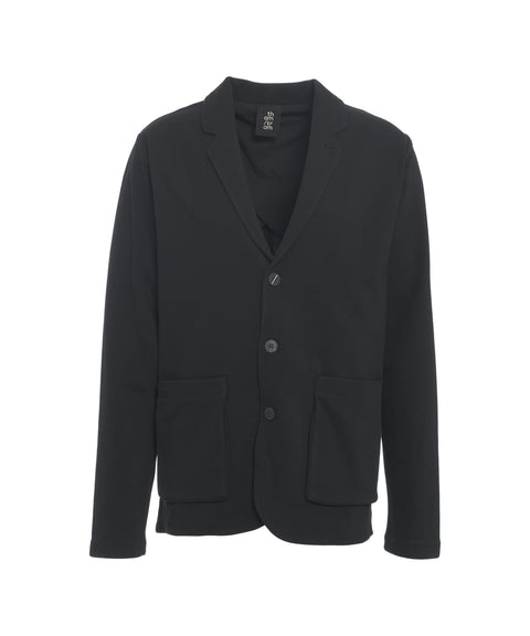 Blazer monopetto in maglia