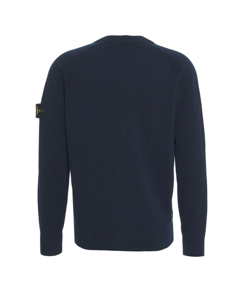 Strickjacke mit Logopatch