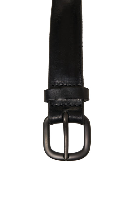 Cintura in pelle liscia