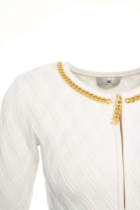 Mini abito con dettagli a catena