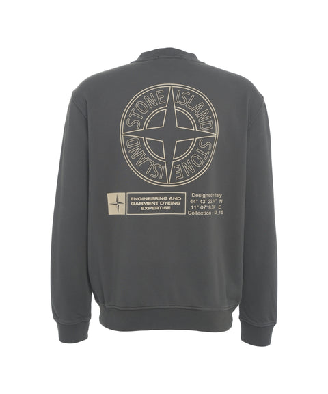 Felpa con stampa 'Industrial Four'