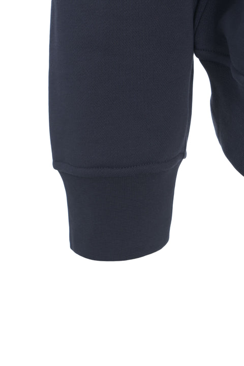 Felpa con cappuccio e ricamo logo