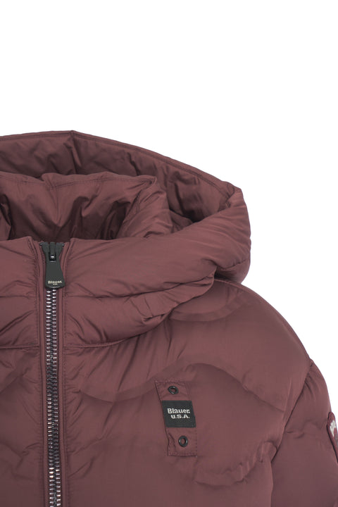 Gesteppter Daunenmantel