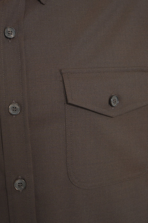 Camicia in misto lana 'Osaka'