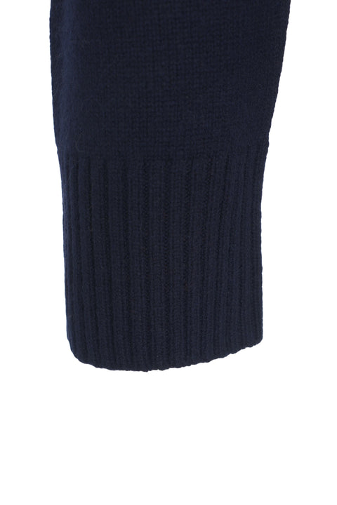 Strickpullover mit Polokragen