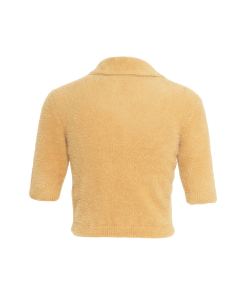 Cardigan con bottoni decorativi