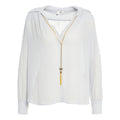 Blusa con dettaglio catena