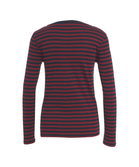 Gestreiftes Langarmshirt