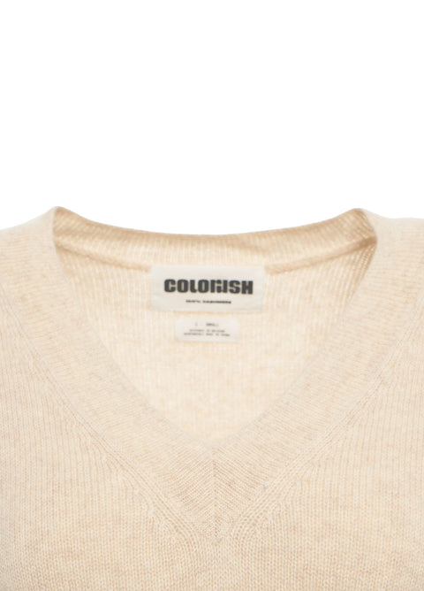 Gilet in cashmere 'Nikko'