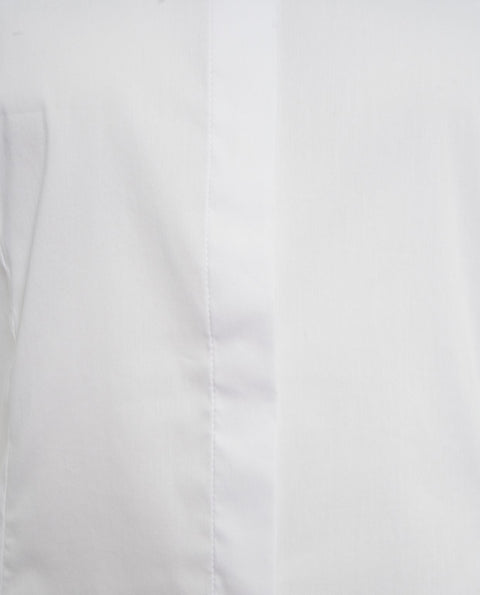 Blusa con rouche in tulle