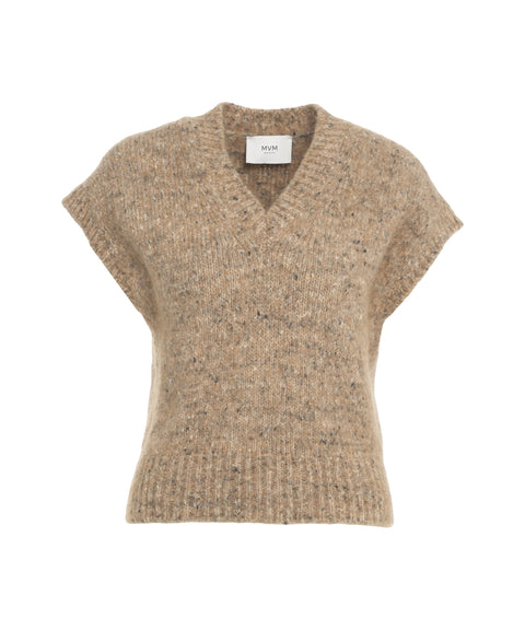 Maglione con scollo a V