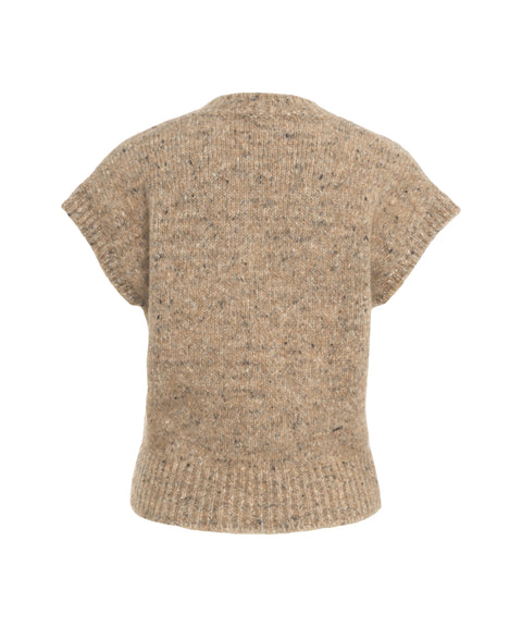 Maglione con scollo a V