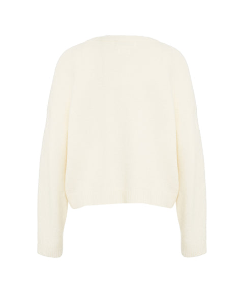 Maglione in misto mohair