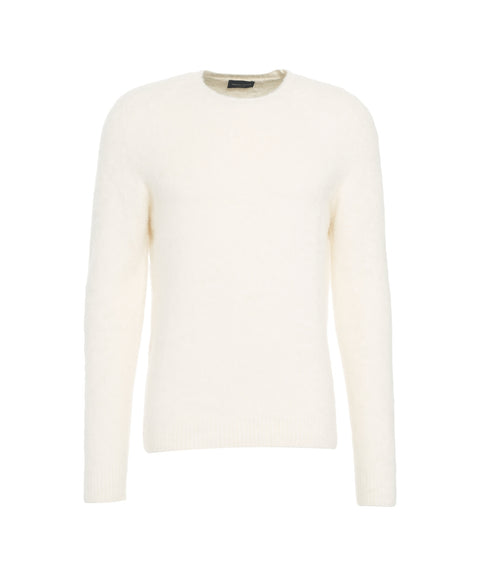 Maglione in maglia spazzolata