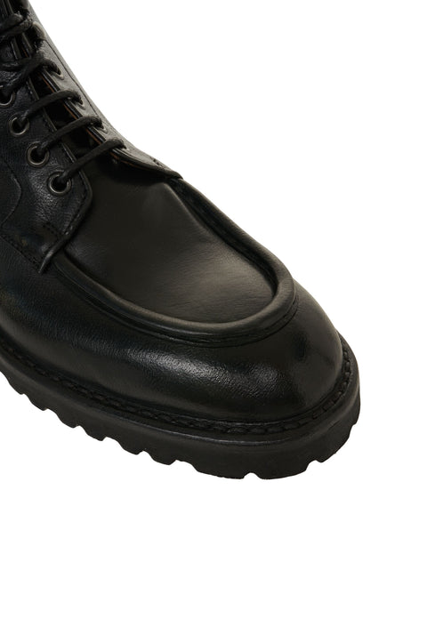 Stivali in pelle liscia