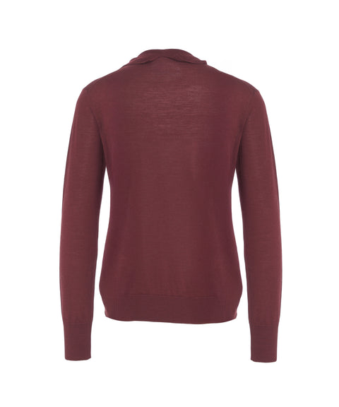 Cardigan con ruches 'Filippo'