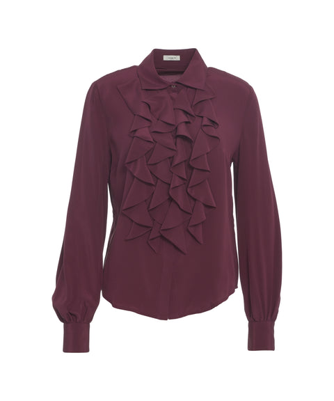 Bluse mit Rüschendetails