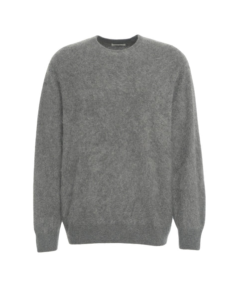 Maglia in brushed cashmere