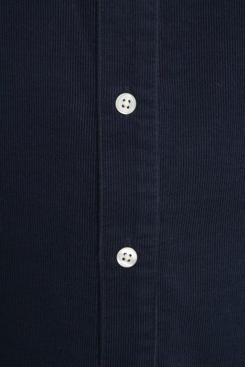 Corduroy shirt dress