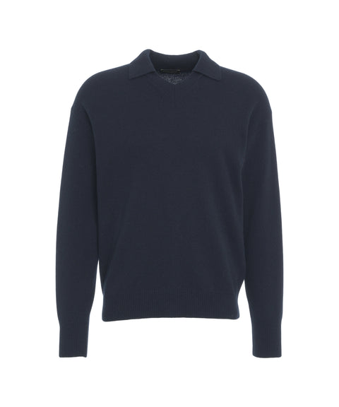 Merino wool and cashmere sweater