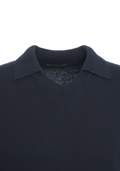 Merino wool and cashmere sweater