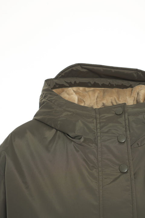 Parka con cappuccio