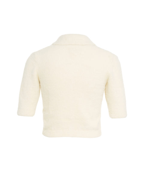 Cardigan con bottoni decorativi