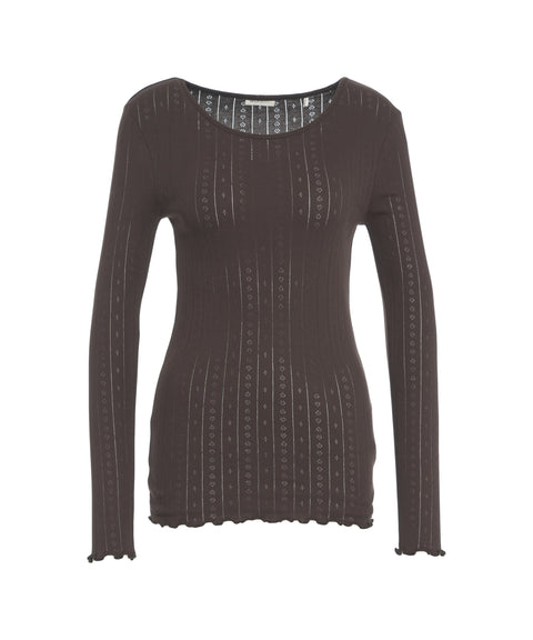 T-shirt a maniche lunghe 'Edie'