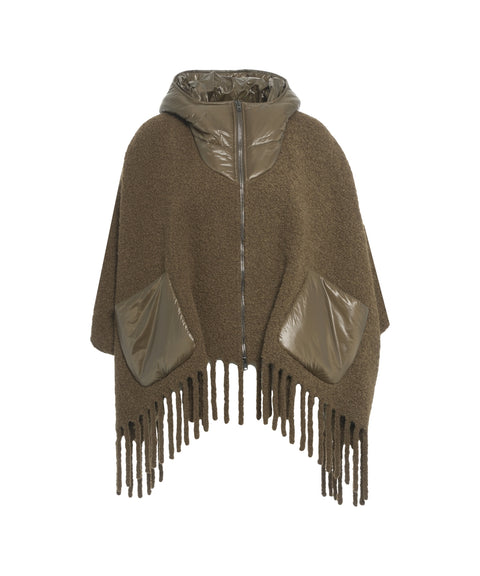 Mantella con cappuccio