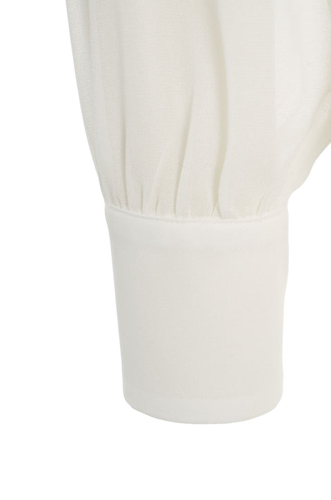 Bluse mit Kettendetail