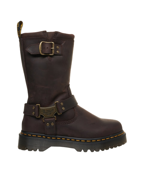 Stivali in pelle liscia