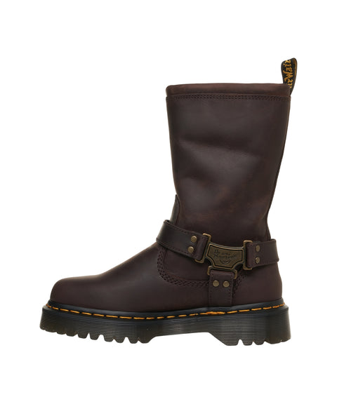 Stivali in pelle liscia