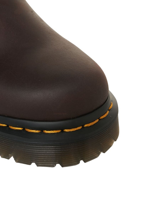 Stivali in pelle liscia