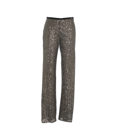 Pantaloni con paillettes