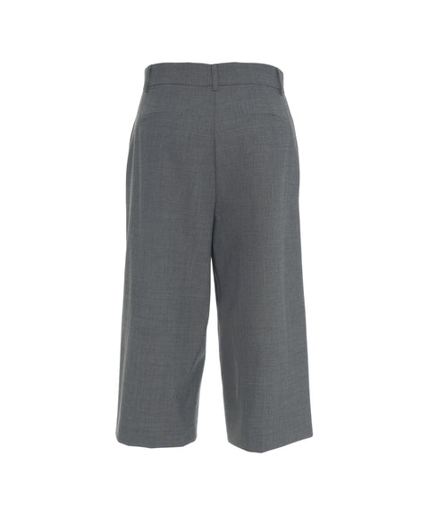 Bermudas mit Bundfalten