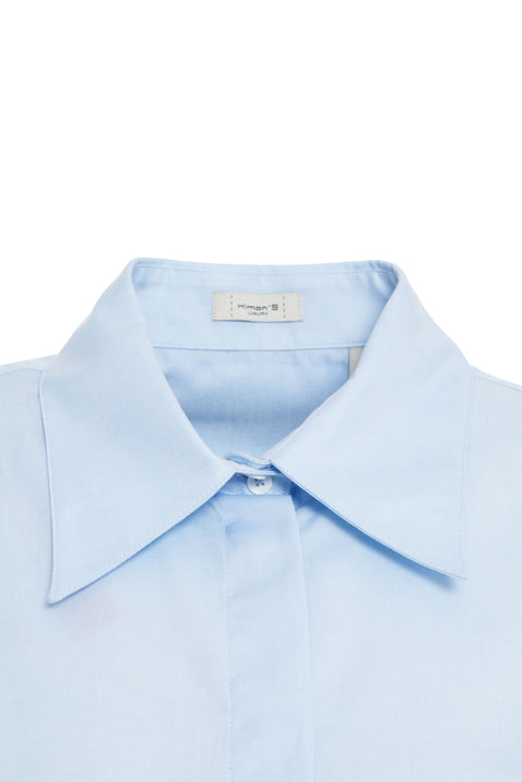 Camicia con colletto Kent