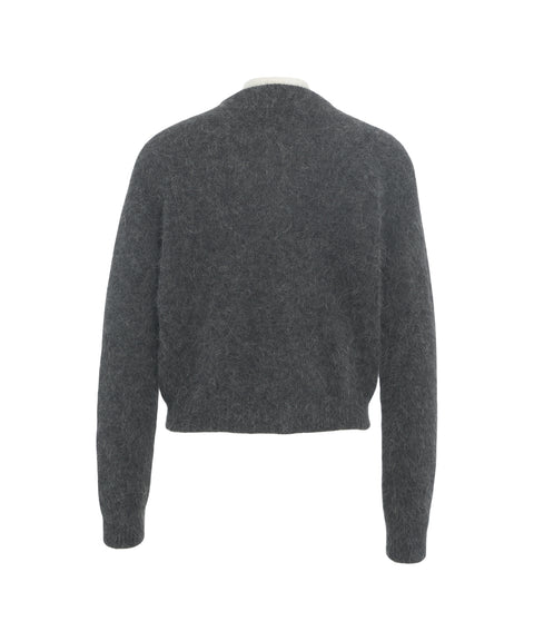 Strickjacke mit Knopfverschluss