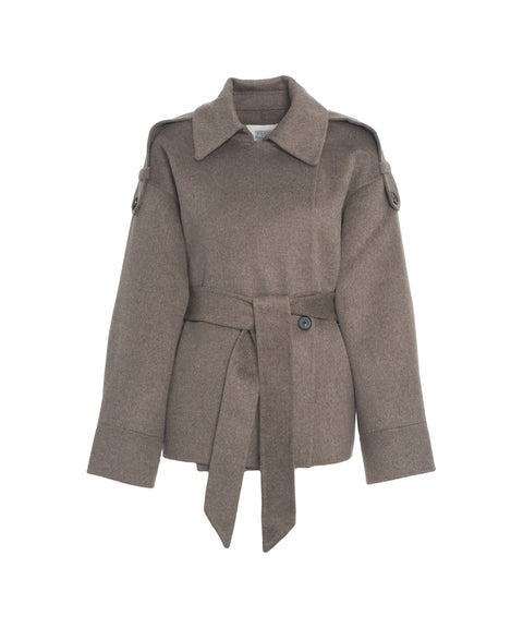 Jacket with waist belt 'Walance'