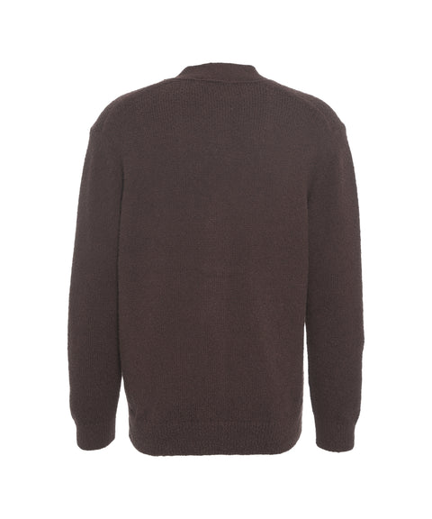 Strickjacke aus Wollgemisch