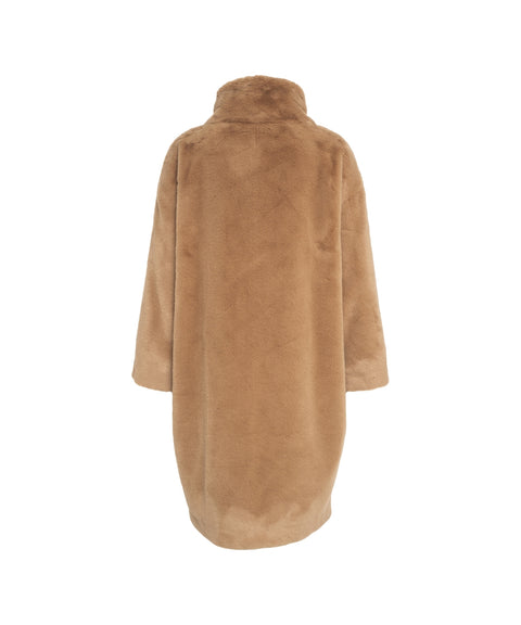 Cappotto in ecopelliccia