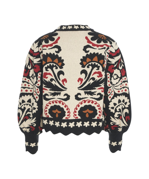 Sweater with pattern
