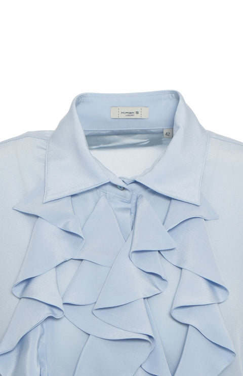 Bluse mit Rüschendetails