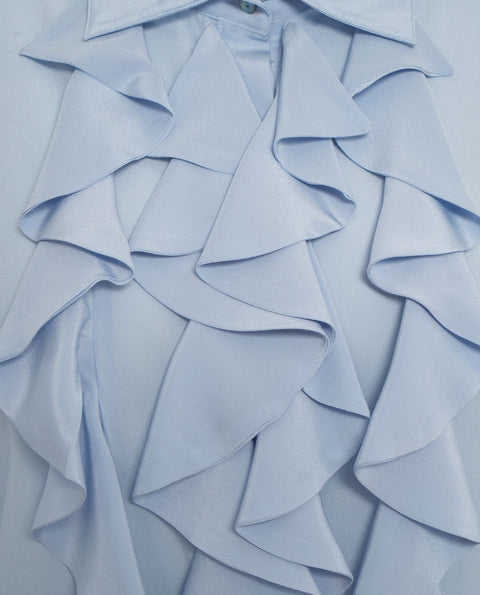 Bluse mit Rüschendetails