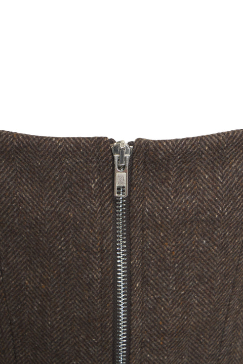 Bustier-Top mit Karree-Ausschnitt