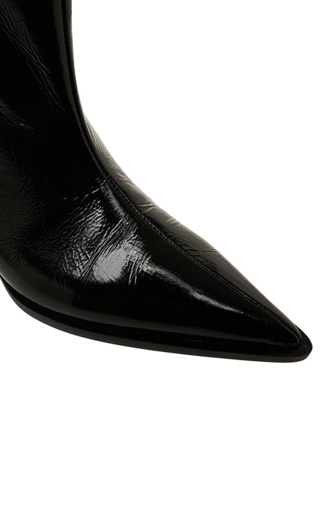 Stivali in pelle liscia