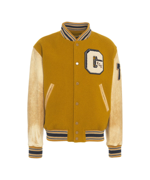 Giacca bomber con logo