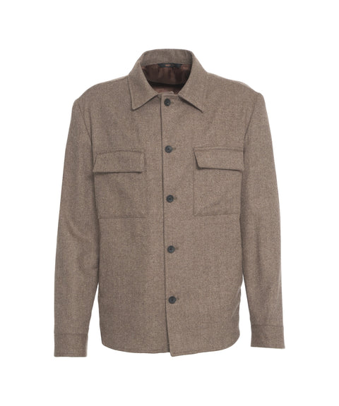 Woll Overshirt 'John'