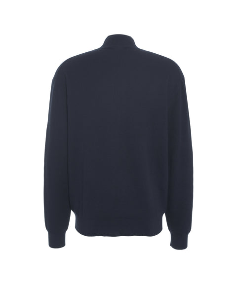 Strickjacke mit Reißverschluss