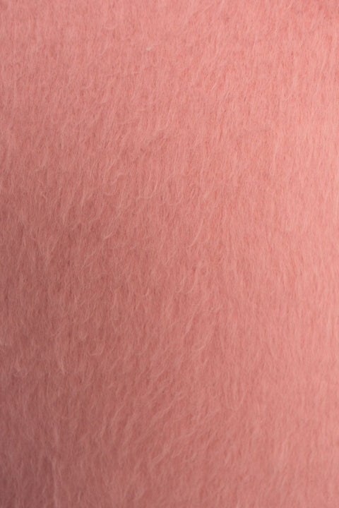 Brushed knit sweater