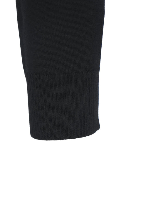 Rollkragenpullover mit Logodetail